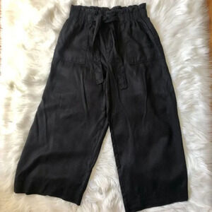 Time and Tru Black Wide Leg Utility Pants S